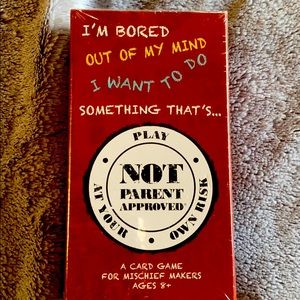 Not parent approved~ card game